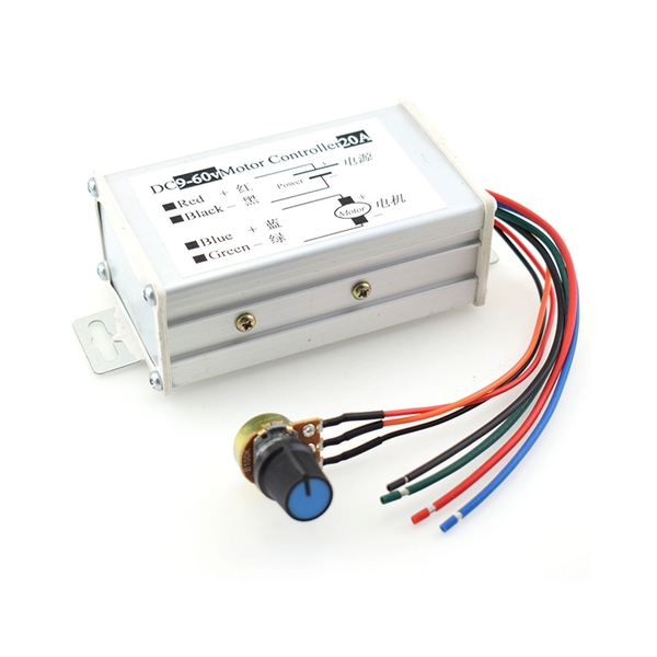 Module Điều Khiển Tốc Độ Động Cơ DC PWM 9-60V 20A 1200W 25Khz (K4C12)