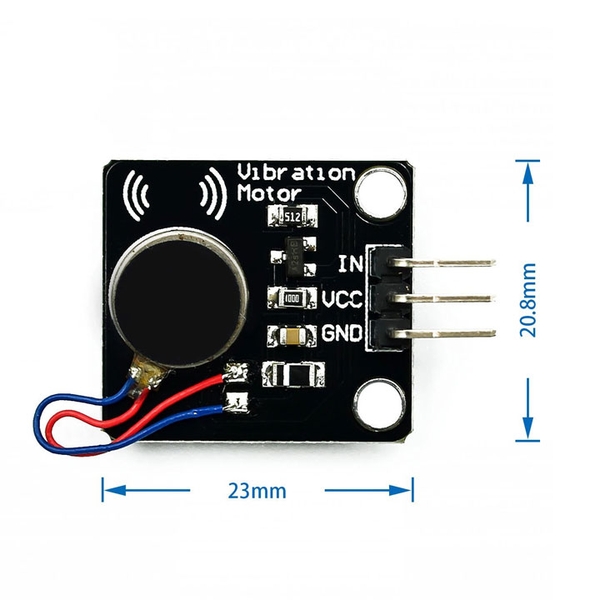 Module Động Cơ Rung Điện Thoại 3-5VDC Báo Rung ( K2K20)