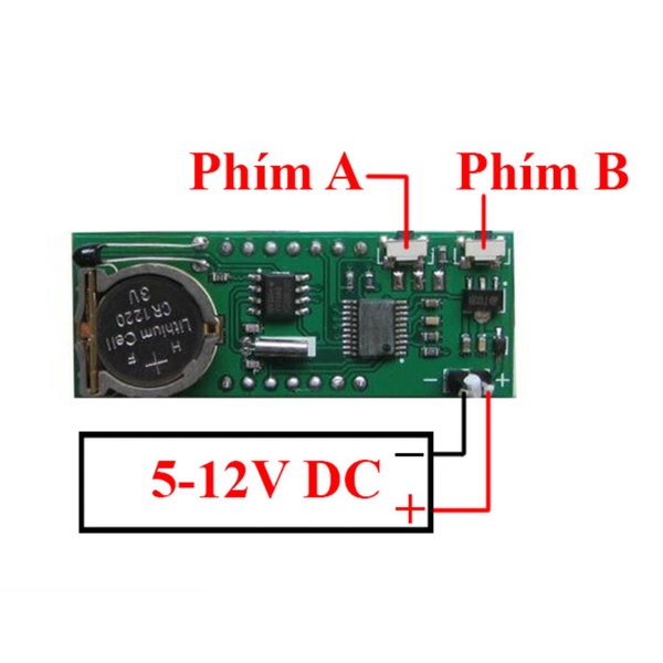 Module Đồng Hồ DS1302 0.56 Inch (K2K3-2)