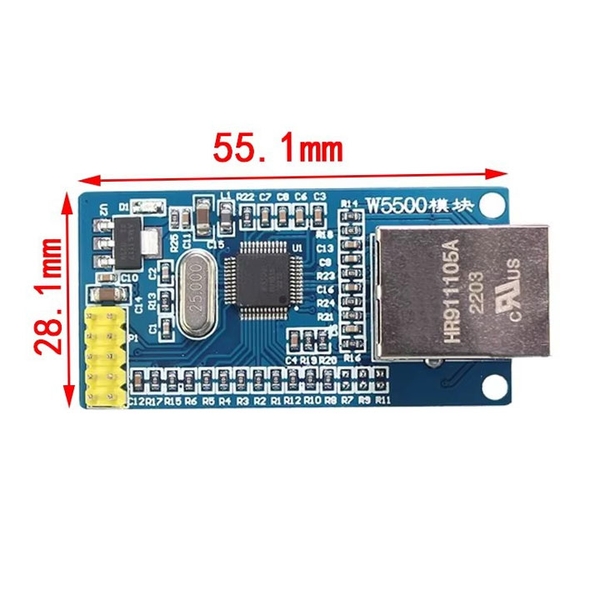 Module Ethernet W5500 TCP/IP Stack51/STM32 /SPI Wiznet (K3G4)
