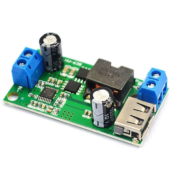 Module Hạ Áp Buck DC-DC Vin 9V-38V Vout 5V 5A HW-638 Chất Lượng Cao (K2E7)