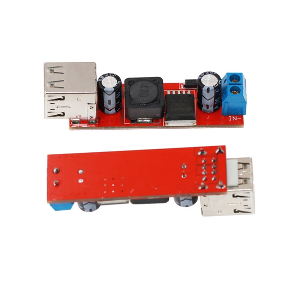 Module Hạ Áp Buck DC-DC Vin 6V-40VDC Vout 5V 3A 2 Đầu RA V1 (K2E4)