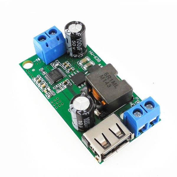 Module Hạ Áp Buck DC-DC Vin 9V-38V Vout 5V 5A HW-638 Chất Lượng Cao (K2E7)