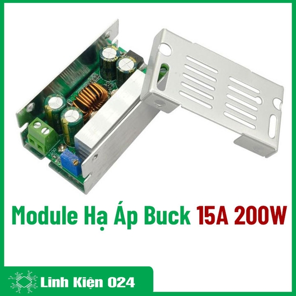 Module Hạ Áp Buck DC-DC 15A 200W In 8-60V / Out 1V-36V 94% (K2E2)