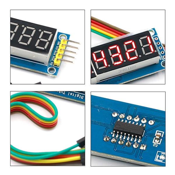 Module Led 7 Thanh 8 Số HC595
