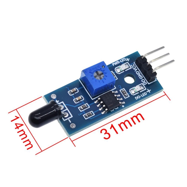 Module Led Thu Hồng Ngoại/ Phát Hiện Lửa (k3b20)