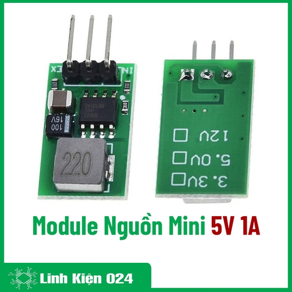 Module Nguồn 5V 1A Mini Input 5-32VDC (K2I9)