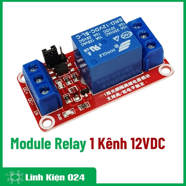 Module Relay 1 Kênh 12VDC H/L