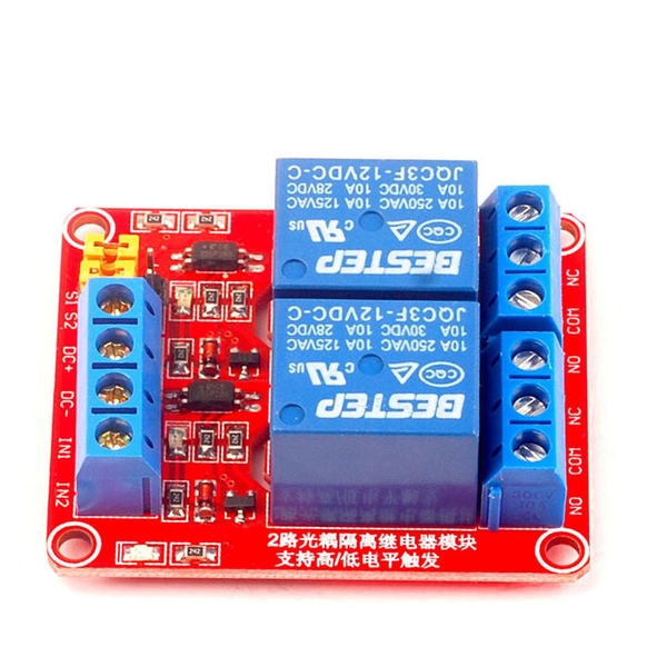 Module Relay 2 Kênh 12VDC H/L (K4A7)