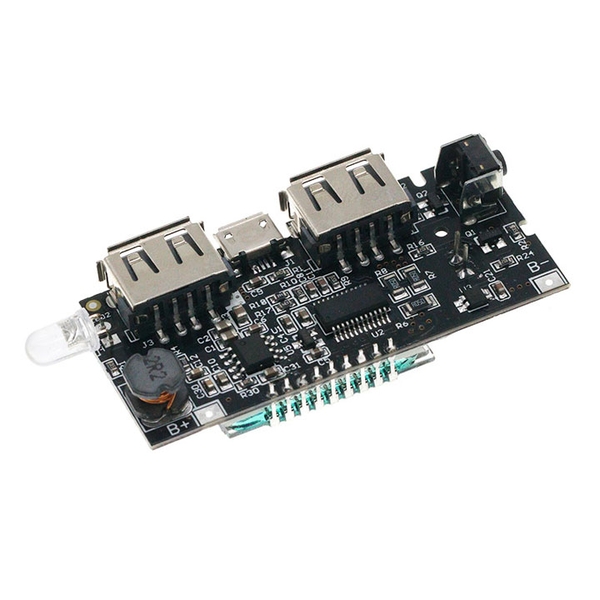 Module Sạc Pin Dự Phòng 18650 V4 1A/2A Hiển Thị LCD (K2A4)