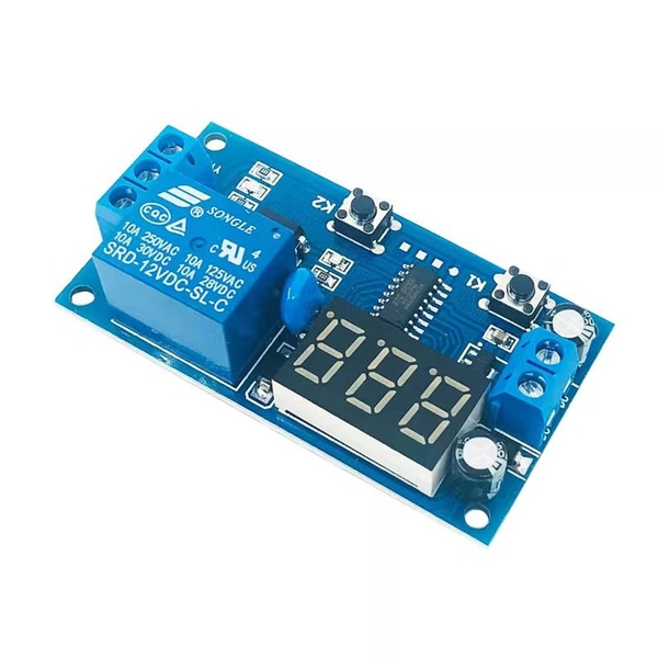 Module Tạo Trễ - Chuyển Mạch Điều Khiển Relay 12V Thời Gian Thực DS3231 (K4E5)