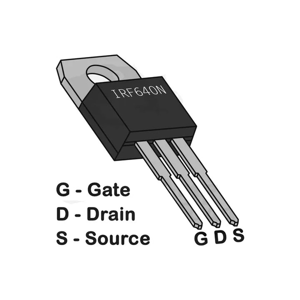 Mosfet IRF640N TO-220 18A 200V N-CH (K9C3)