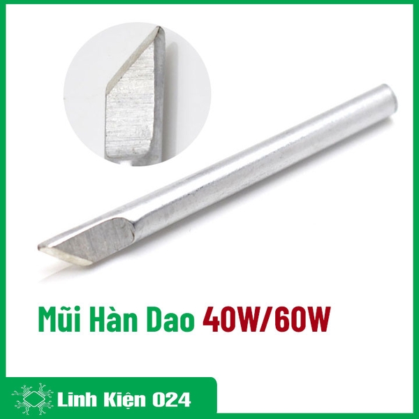 Mũi Hàn Dao Cho Mỏ Hàn Nung