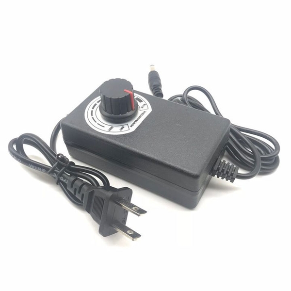 Nguồn Adapter Điều Chỉnh Điện Áp 3-12V Hiển Thị Điện Áp