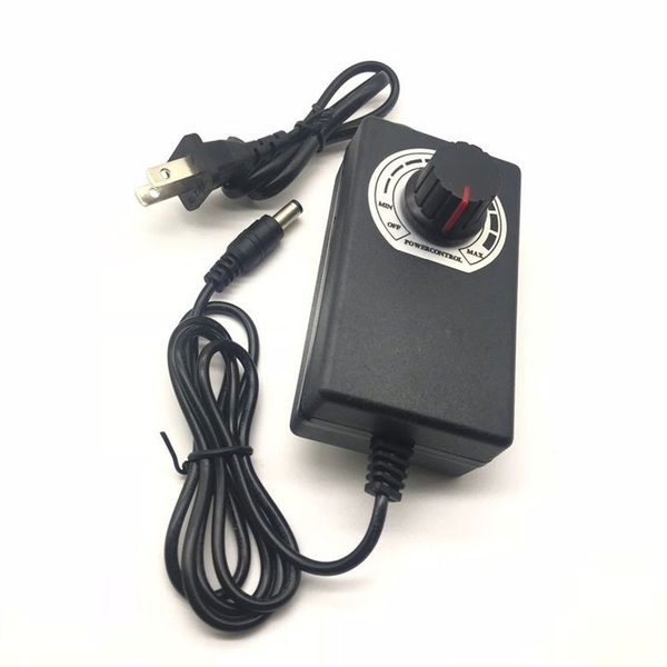 Nguồn Adapter Điều Chỉnh Điện Áp 3-12V Hiển Thị Điện Áp