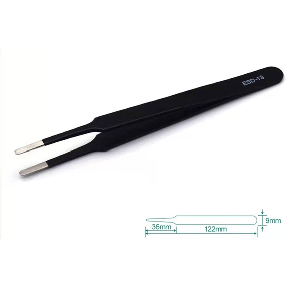 Nhíp Kẹp Linh Kiện Điện Tử Vetus ESD-13 Chân To Cao Cấp
