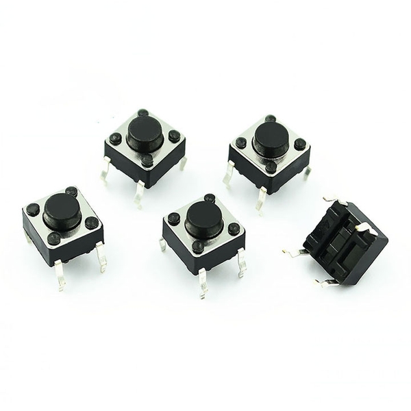 Nút Nhấn 4 Chân 6x6x5mm (K2C14-1)