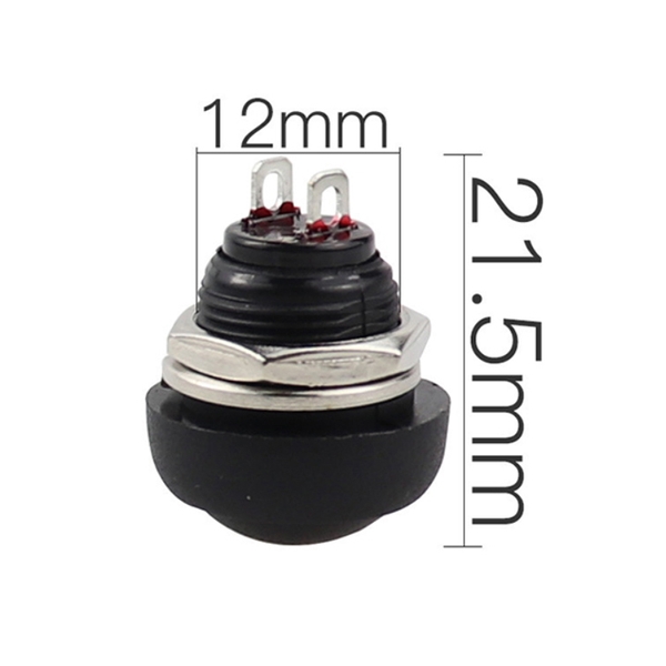 Nút Nhấn Đề PBS-33B Không Thấm Nước 12mm