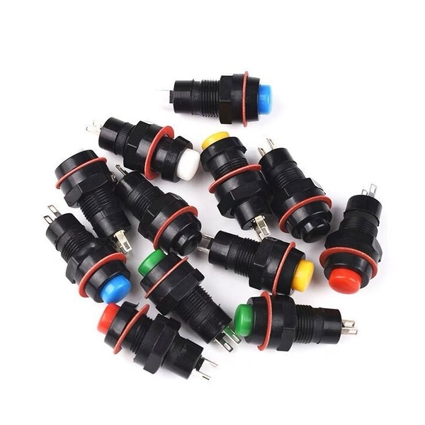 Nút Nhấn Đề Vỏ Nhựa - Giữ Trạng Thái - 1 Nút (k1g10)