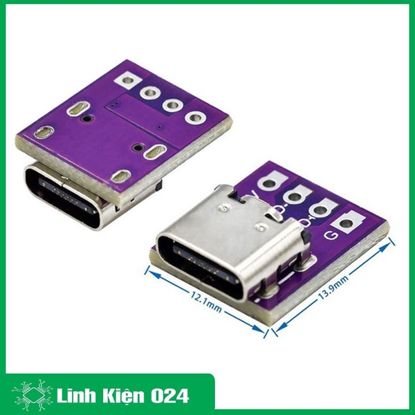 PCB TYPE-C USB3.1 16P