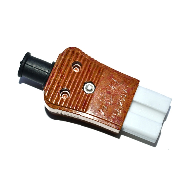 Phích Cắm Gốm Sứ 3 Lỗ 220VA 13A