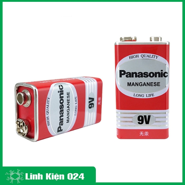 Pin 9V Panasonic Chính Hãng - 1 Viên