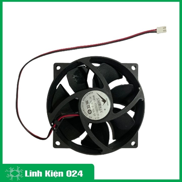 Quạt Tản Nhiệt Tròn 12V 0.3A Kích Thước
