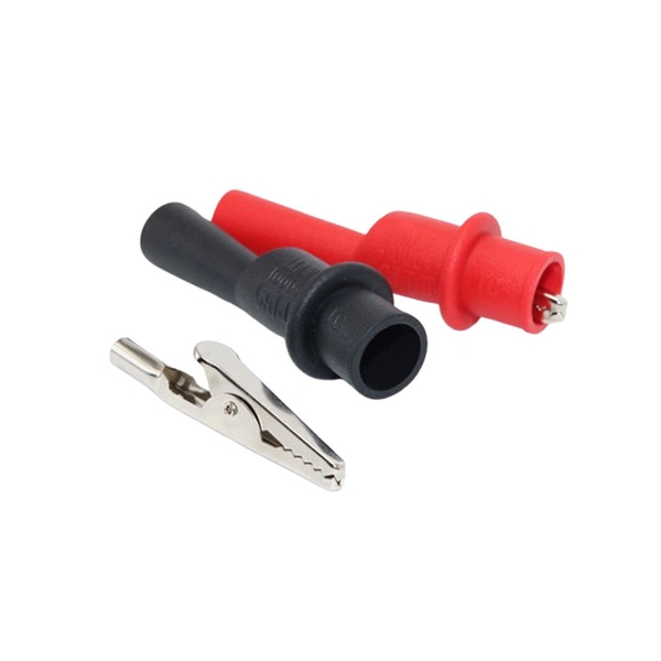 Bộ 2 Đầu Chuyển Que Đo Đồng Hồ Sang Kẹp Cá Sấu 1000V/20A