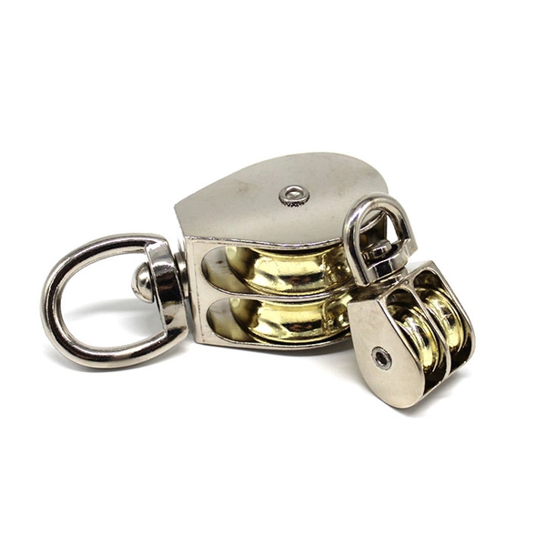 Ròng Rọc Treo Có Thể Trượt Được Con Lăn Đồng