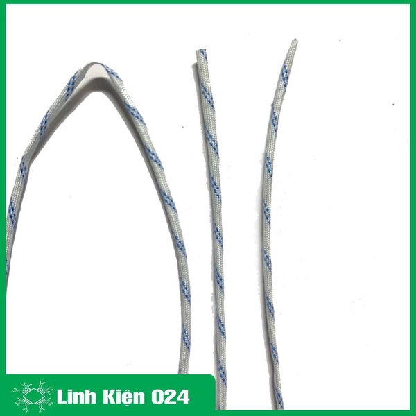 Bộ 5 Ống Gen Cách Điện Sợi Thủy Tinh 2,3,4,5,6mm Mỗi Loại 1m Chịu Nhiệt Cao