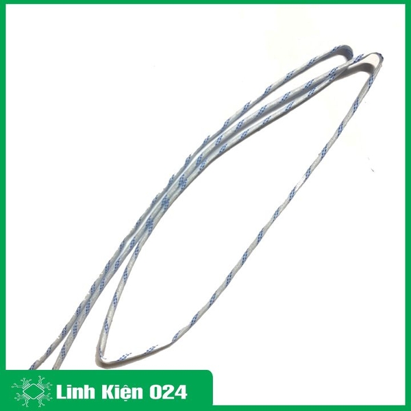 Bộ 5 Ống Gen Cách Điện Sợi Thủy Tinh 2,3,4,5,6mm Mỗi Loại 1m Chịu Nhiệt Cao