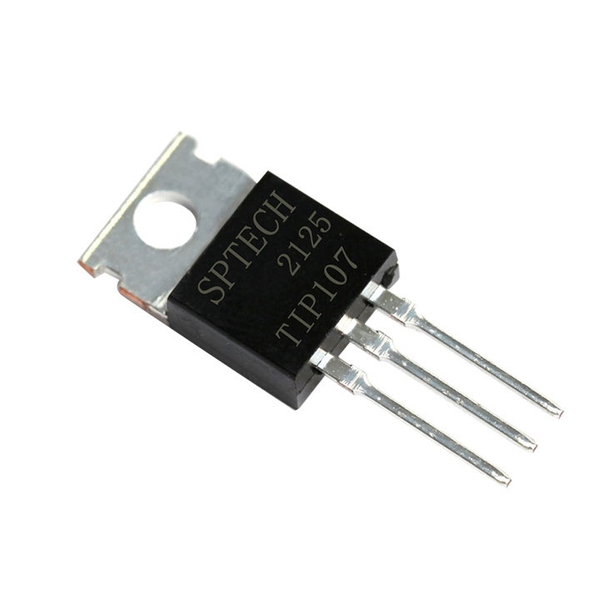 TIP107 TO-220 PNP 100V 8A 80W Darlington Transistor (K9E3)