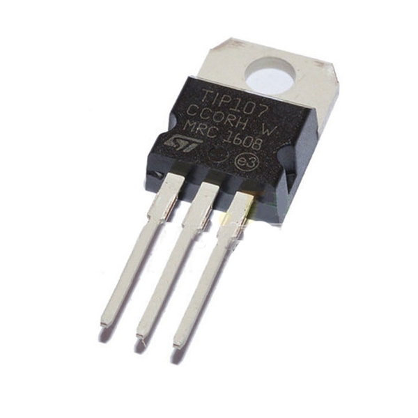TIP107 TO-220 PNP 100V 8A 80W Darlington Transistor (K9E3)