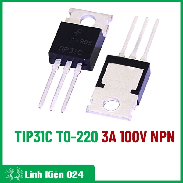 TIP31C TO-220 3A/100V NPN Darlington Transistor (K9E4)