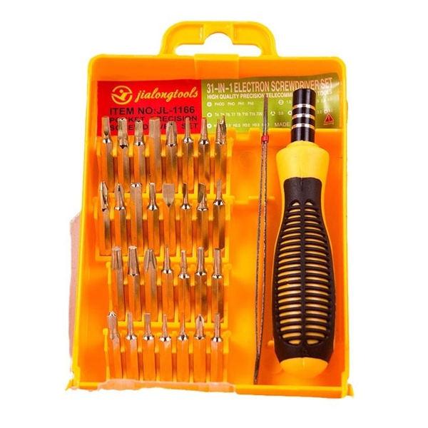 Bộ Tô Vít 32 Đầu Screw ( Tặng 1 Kẹp Linh Kiện Cong )