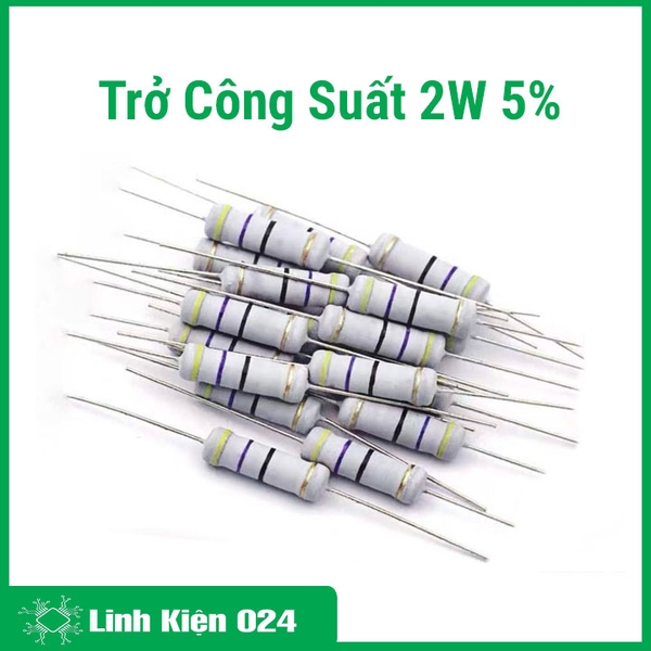 Trở Công Suất 2W 5%
