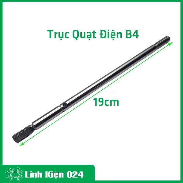 Trục Quạt Điện B4 Dài 19cm