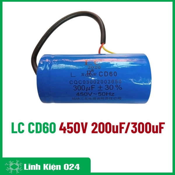 Tụ Điện LC CD60 450V - Xanh Dương