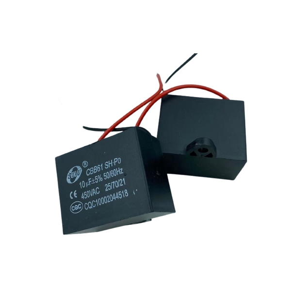Tụ Quạt 8uF-10uF Dây SENJU CBB61 Loại Tốt