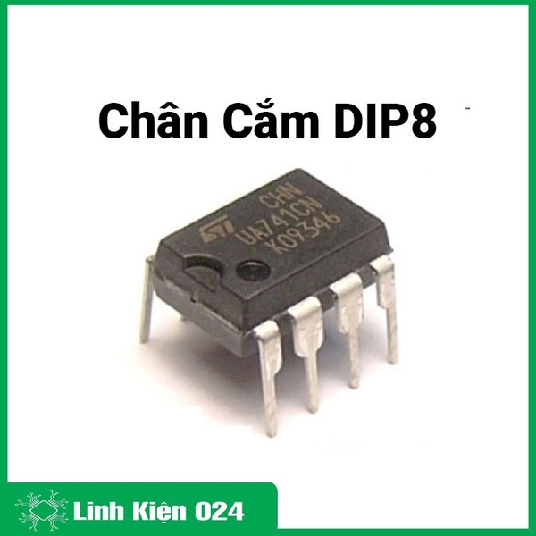 Ic Khuếch Đại Thuật Toán Op Amp uA741 (k9e9)