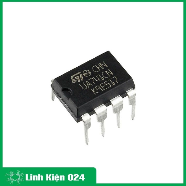 Ic Khuếch Đại Thuật Toán Op Amp uA741 (k9e9)