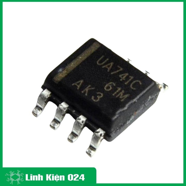 Ic Khuếch Đại Thuật Toán Op Amp uA741 (k9e9)