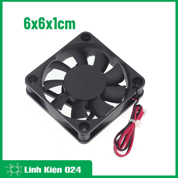 Quạt Tản Nhiệt 6010 6x6x1cm Đủ Loại