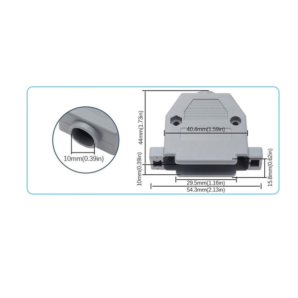 Vỏ DB25 ( Vỏ Bọc Đầu Nối DB25)