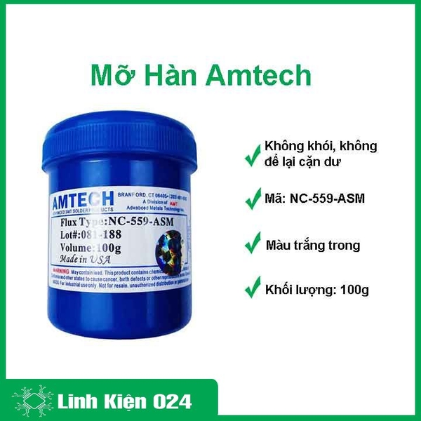 Mỡ Hàn Amtech (Loại Cao Cấp )