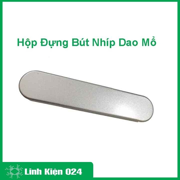 Hộp Đựng Bút Đựng Nhíp Gắp Linh Kiện Dao Mổ Nhôm Cao Cấp