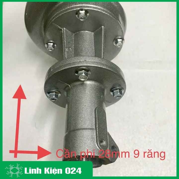 Đầu Bơm Nước Gắn Máy Cắt Cỏ 26-28mm