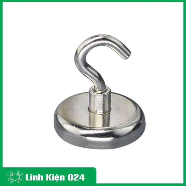 MÓC TREO NAM CHÂM D25mm 5KG SIÊU MẠNH