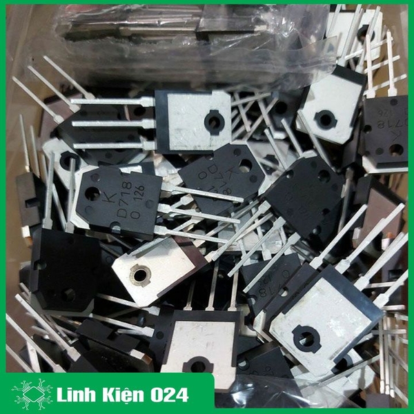 Combo 10 Con D718 TO-247 Trans NPN 8A 120V