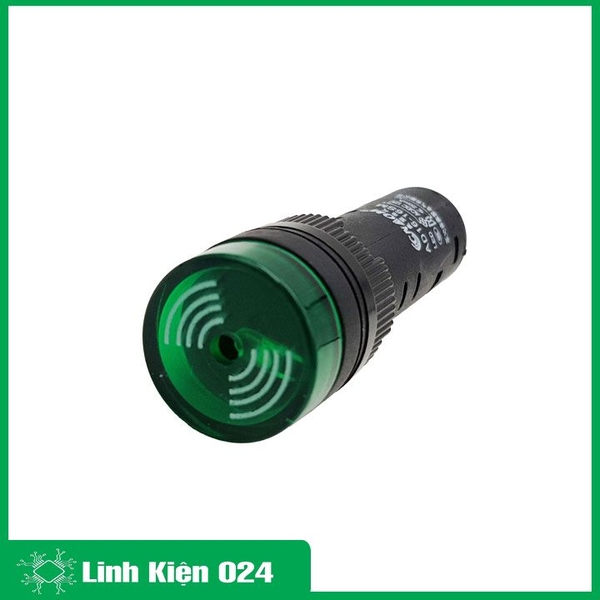 Đèn Báo Nguồn Có Còi AD16-16SM 24VDC